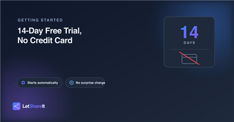 Letshareit Free Trial: 14 Days of Basic, No Credit Card Required