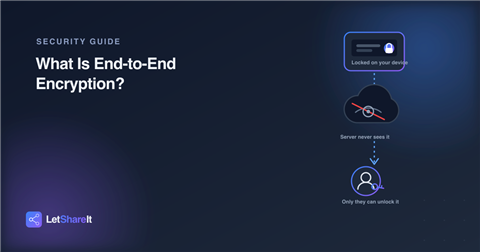 What Is End-to-End Encryption, and Does It Matter for File Sharing?